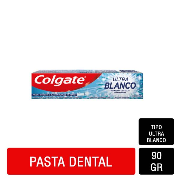 Pasta Dental Colgate  Ultra Blanco 90 g.