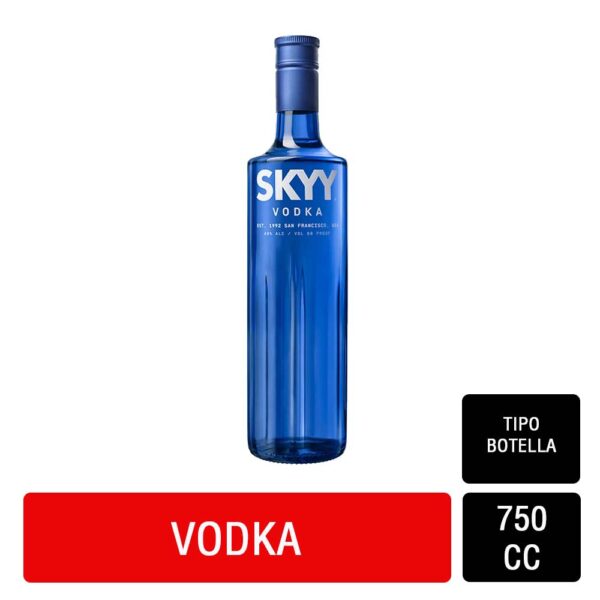 Vodka Skyy Blue  750 cc.