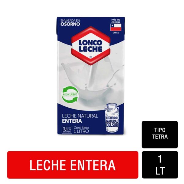 Leche Natural Loncoleche 1 lt