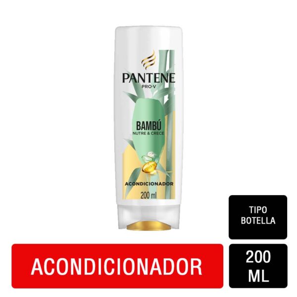 Acondicionador Pantene Bambú 200 ml.