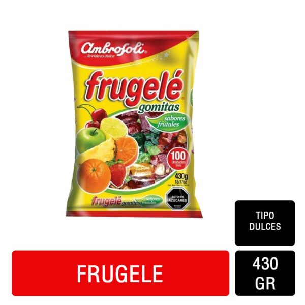 Dulces Frugele Ambrosoli 430 g.