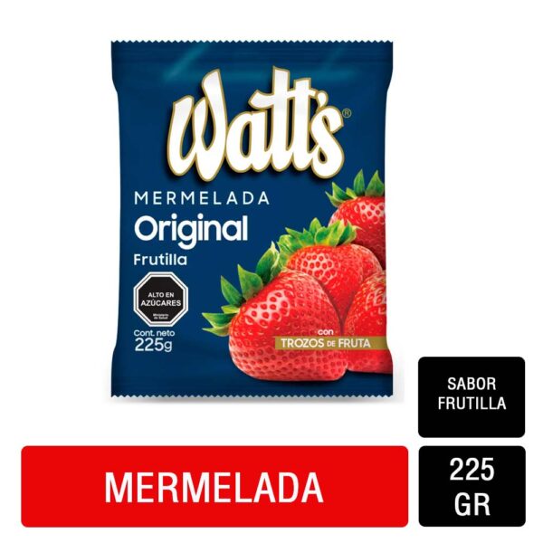 Mermelada Frutilla Watts 225 g.