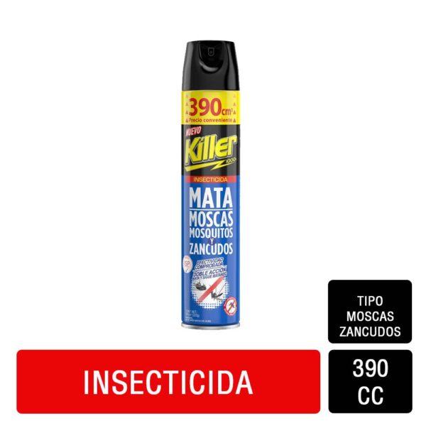 Insecticida Killer Moscas y Zancudo 390 cc.